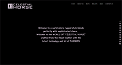 Desktop Screenshot of celestialhorse.net